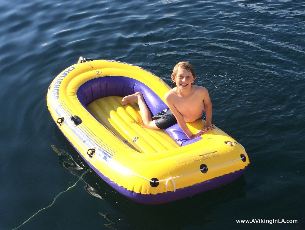 Rafts and swimming